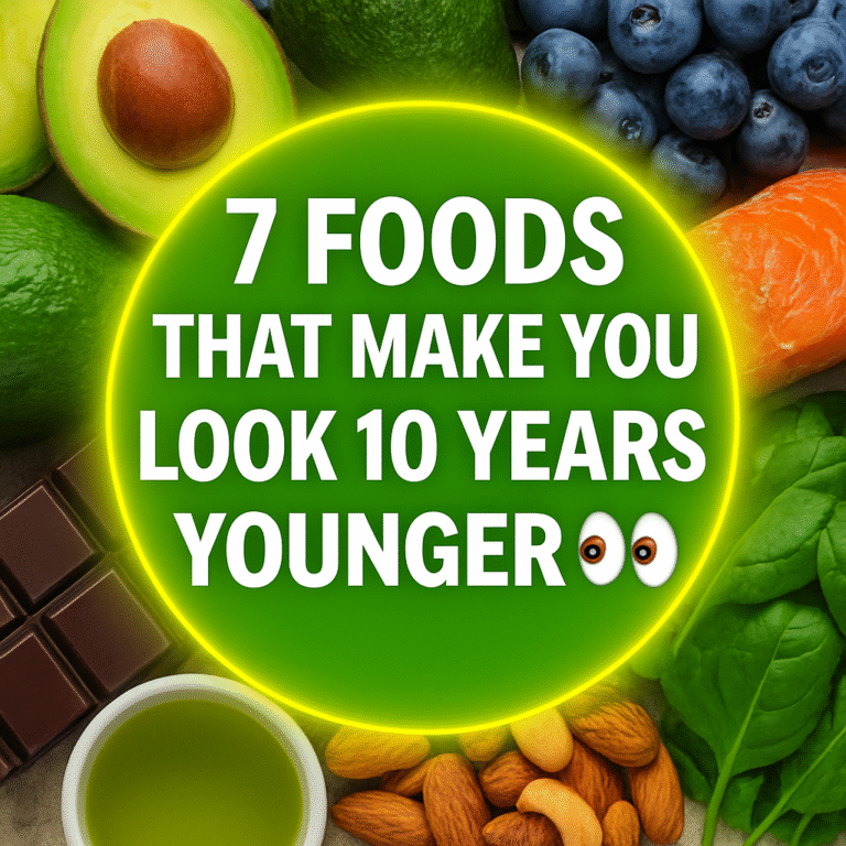 Doctors Are Shocked: 7 Anti-Aging Foods That Make You Look 10 Years Younger
