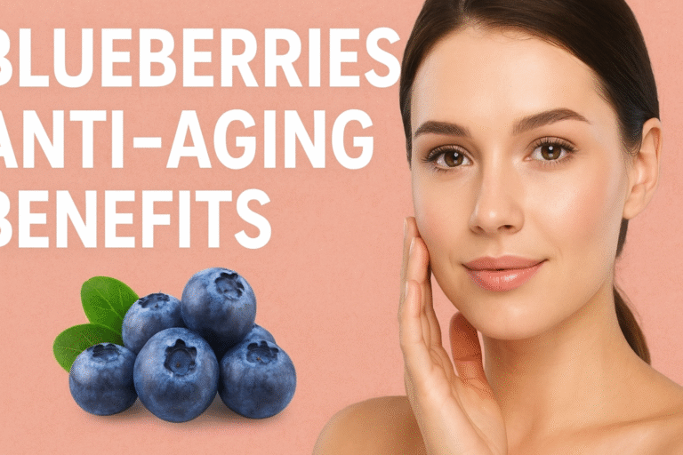 Blueberries anti-aging benefits